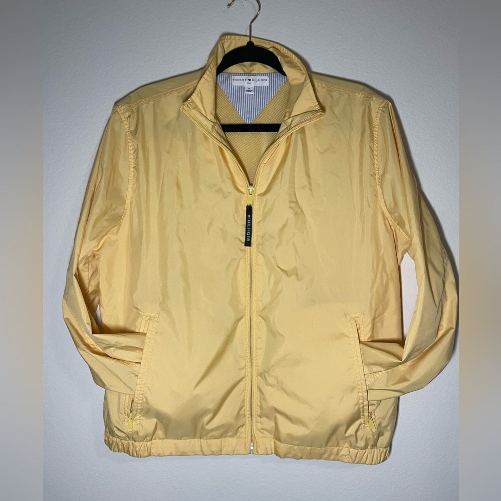 Tommy Hilfiger Light Yellow Windbreaker